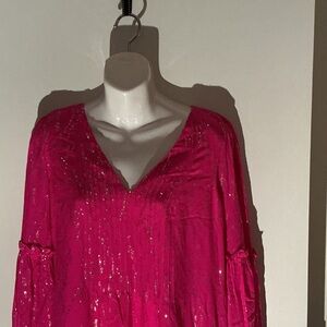 Lilly Pulitzer Pink Long Sleeve Dress